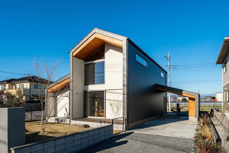 デザインと機能性が美しく調和した家01