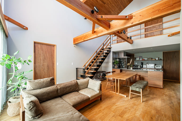 デザインと機能性が美しく調和した家04