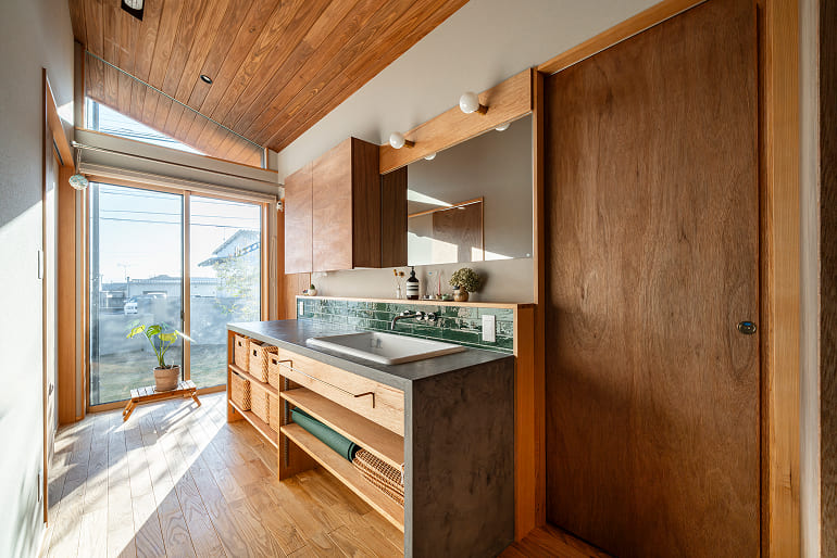 デザインと機能性が美しく調和した家07