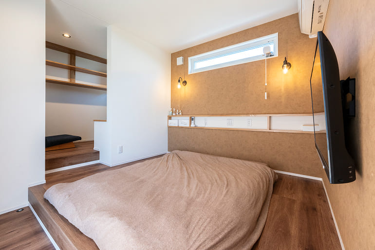 庭とリビングがゆるやかに繋がる平屋07