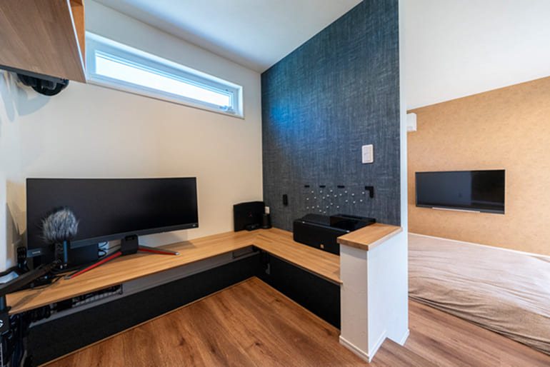 庭とリビングがゆるやかに繋がる平屋08